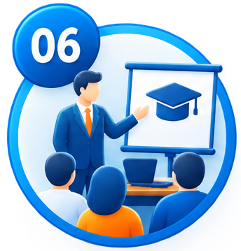 Minh họa bước Triển Khai Đào Tạo